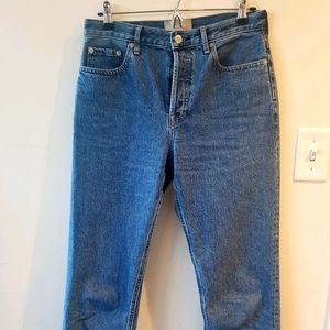 Everlane 90s Cheeky Ankle Jean in Medium Blue